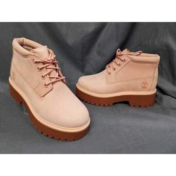 Timberland Other - Timberland Girls Nellie Stonestreet Platform Boots Pink Size 4.5 NEW IN BOX!